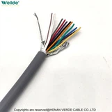 Cable blindado de papel de aluminio de 12 núcleos