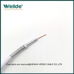 Cable coaxial blindado trenzado Alambre redondo