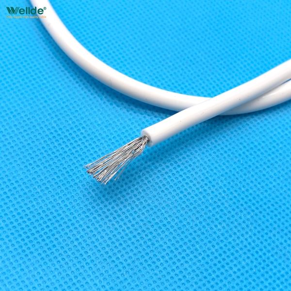 Cable de silicona blanco de 10 KVDC