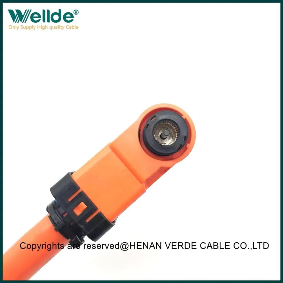 Cable de silicona de almacenamiento de energía de cobre estañado de 120 mm2