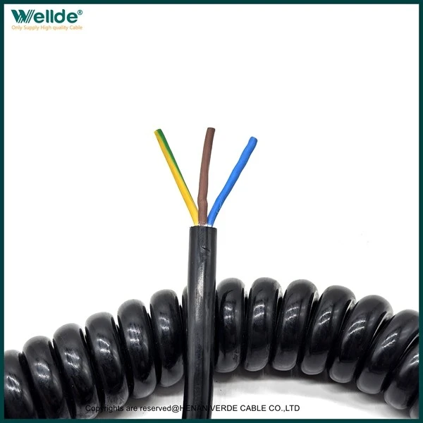 Wellde® 3 Core 18AWG Truck Coiled Cable high quality