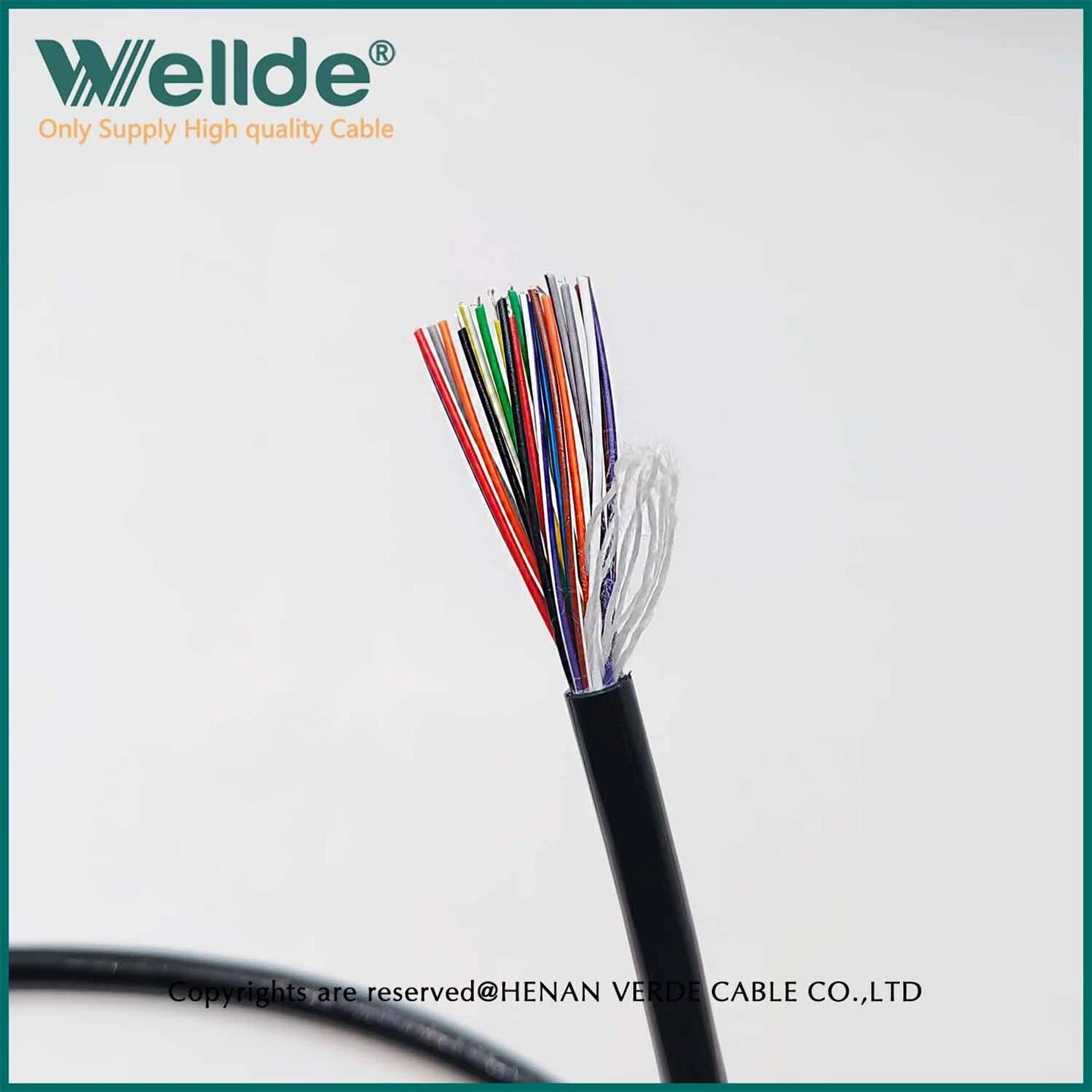 Cable de control del cable de alimentación de resistencia al fuego PUR