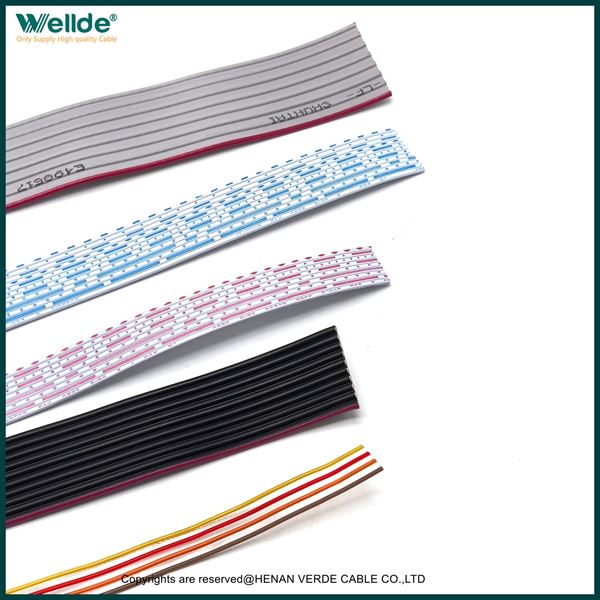 Aislamiento de PVC de cable plano