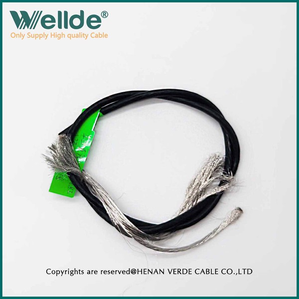 Black 10AWG high temperature cable Black 10AWG high temperature cable