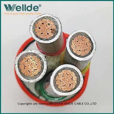 Cable de alimentación ignífugo flexible del cable de aislamiento de la conductividad enorme del buen precio