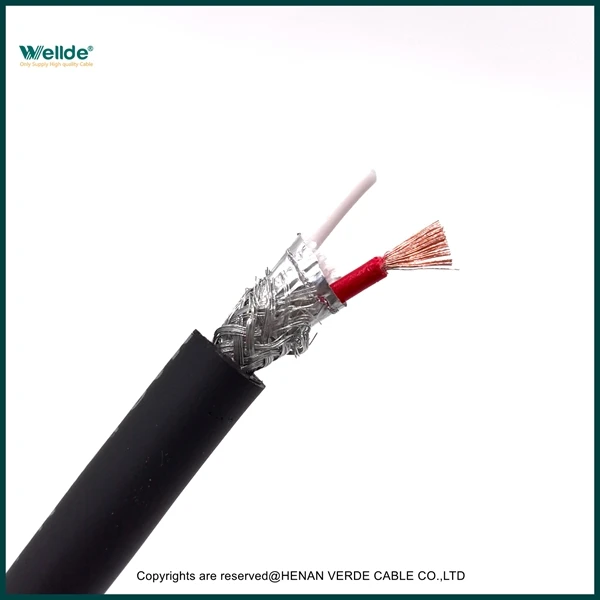 Cable de altavoz blindado doble de dos núcleos