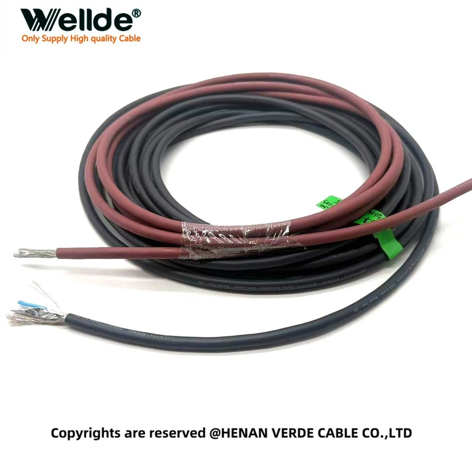 2 Pair DMX Control Cable for Stage Lighting